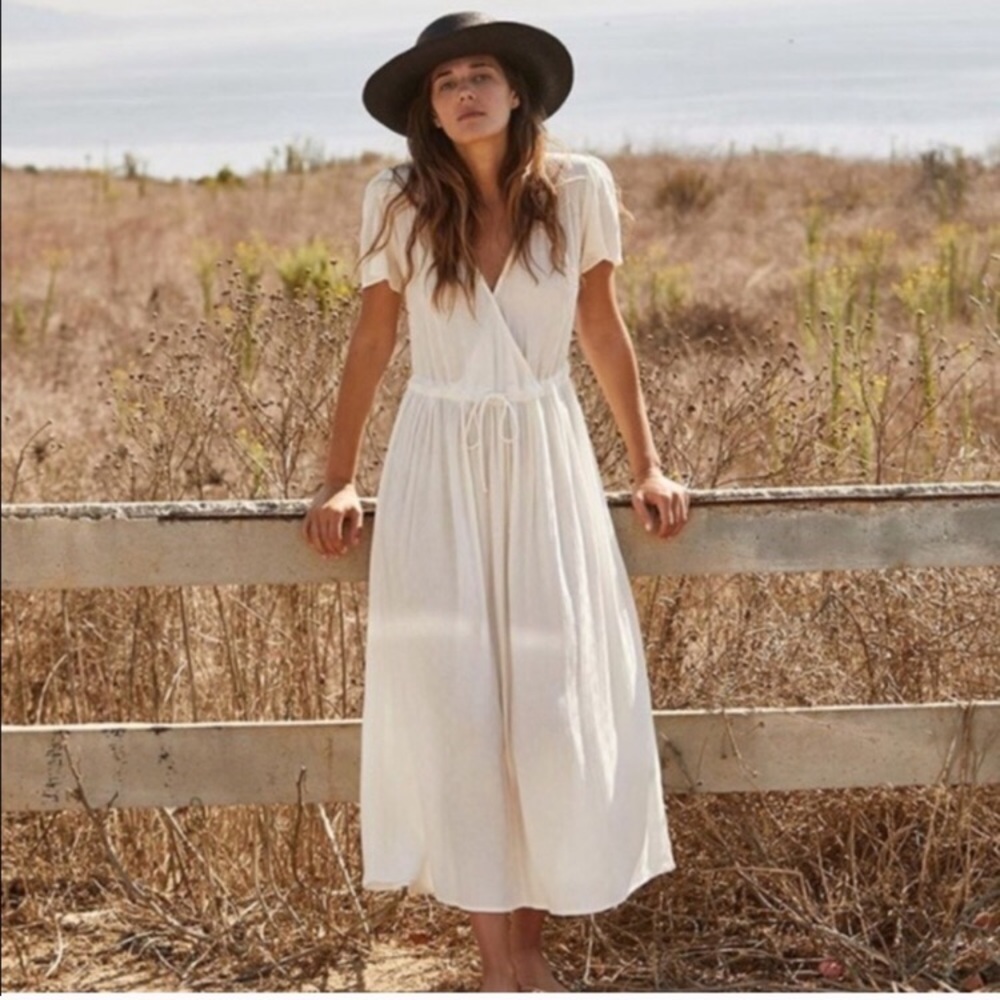 Christy Dawn Dawn dress in Alabaster - o/s
